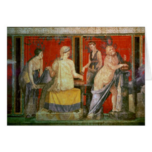 Ministrant die een dienblad met voedsel draagt