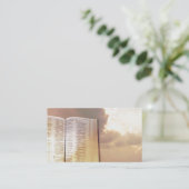 Ministry Book Golden Sky Light Visitekaartjes (Staand voorkant)