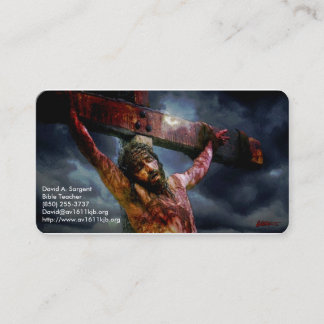 Ministry Card, 3,5 x 2,0 inch, 100 pack Visitekaartje