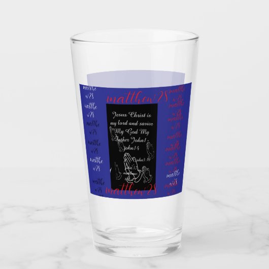 Ministry cups glas (Voorkant)