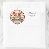 Ministry of Curiosities Bookplate Rechthoekige Sticker (Tas)