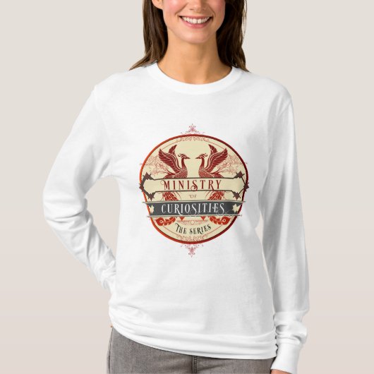Ministry of Curiosities long hoeve T-shirt (Voorkant)
