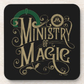  MINISTRY OF MAGIC™ Graphic Bier Onderzetter (Voorkant)