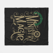 MINISTRY OF MAGIC™ Graphic Fleece Deken (Voorkant (Horizontaal))