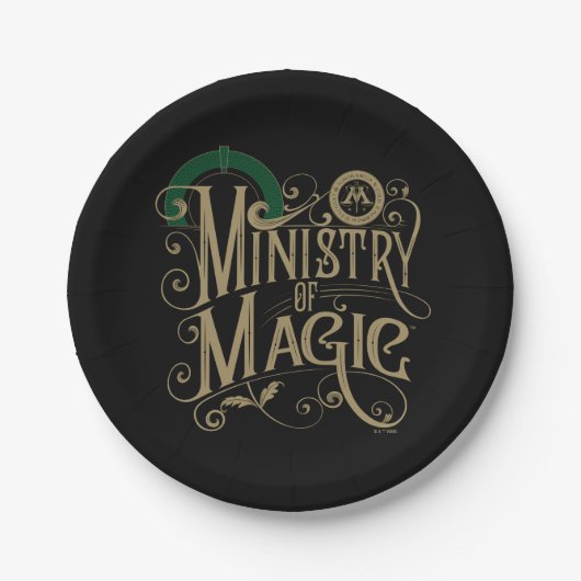  MINISTRY OF MAGIC™ Graphic Papieren Bordje (Voorkant)
