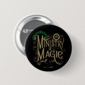  MINISTRY OF MAGIC™ Graphic Ronde Button 5,7 Cm (Voorkant /achterkant)