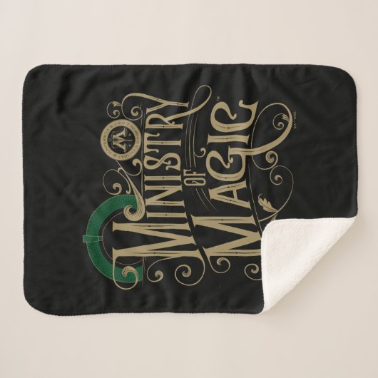  MINISTRY OF MAGIC™ Graphic Sherpa Deken (Voorkant (horizontaal))