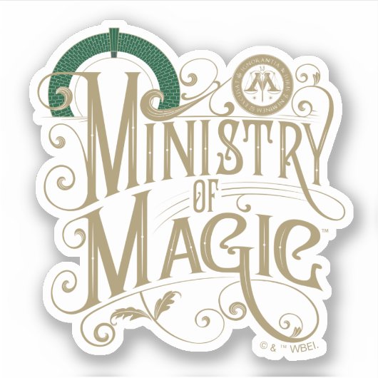  MINISTRY OF MAGIC™ Graphic Sticker (Voorkant)