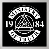 Ministry Of Truth Poster (Voorkant)