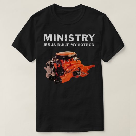 Ministry - Official Merchandise - Jesus Built My H T-shirt (Design voorkant)