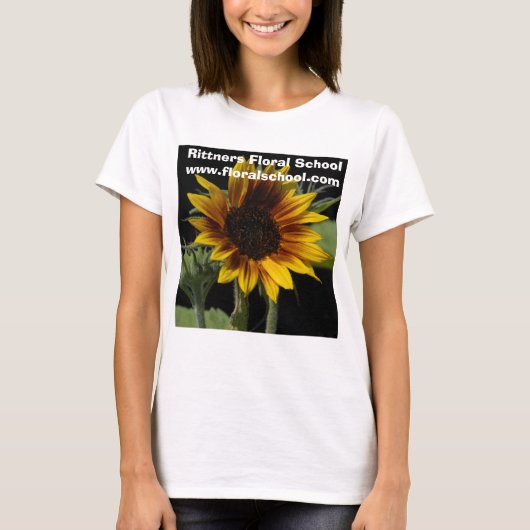 Minisunflowerlarversed2, Rittners Floral Sc... T-shirt (Voorkant)