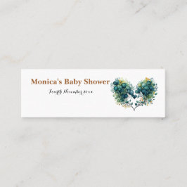 Minitarjeta De Visita Sloth & Blossoms Customizabl Mini Visitekaartje