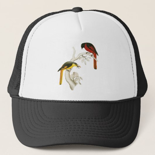 Minivet met korte kieuwen trucker pet (Voorkant)