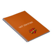 Minka-Sinaasappel Notitieboek (Rechterzijde)