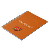 Minka-Sinaasappel Notitieboek (Linkerzijde)