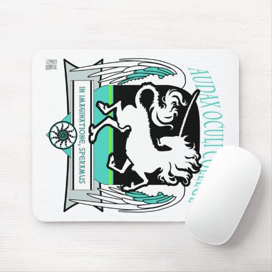 MinkMode Mousepad: Audax Oculi College Muismat (Met muis)