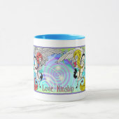 MinkMode Pegasus-Mok voor Kerstmis Mok (Midden)