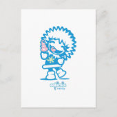 Minky Briefkaart (Voorkant)