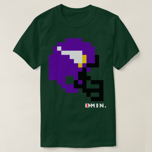 MINN Current Helmet Tecmo Bowl T-shirt (Design voorkant)