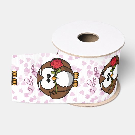 minnaar uil grosgrain lint (Spoel)