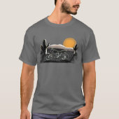 minnaar YAMAHA SR400 T-shirt (Voorkant)