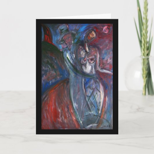 Minnaars van de Nacht - het Oorspronkelijke Kaart (Voorkant)