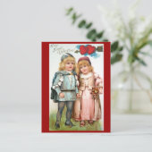 Minnaars van het Briefkaart van Victoriaans (Staand voorkant)