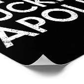 Minnealis Minnesota Funny Rude Retro Gag Gift Poster (Hoek)