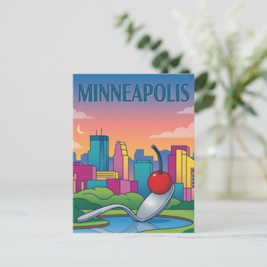 Minneapolis Beeldentuin Briefkaart (Staand voorkant)