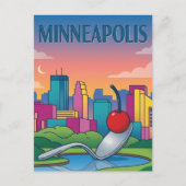 Minneapolis Beeldentuin Briefkaart (Voorkant)