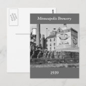 Minneapolis Brewery, jaren '30 Briefkaart (Voorkant / Achterkant)
