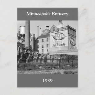 Minneapolis Brewery, jaren '30 Briefkaart