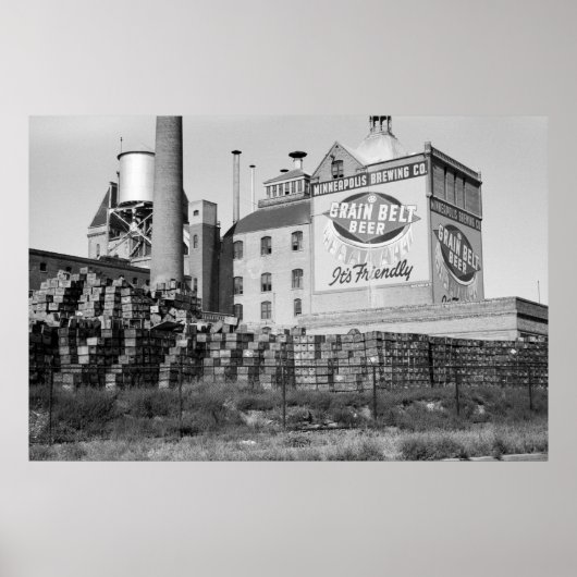 Minneapolis Brewery, jaren '30 Poster (Voorkant)