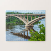 Minneapolis Bridge Puzzle - Rivierreflecties Legpuzzel (Horizontaal)