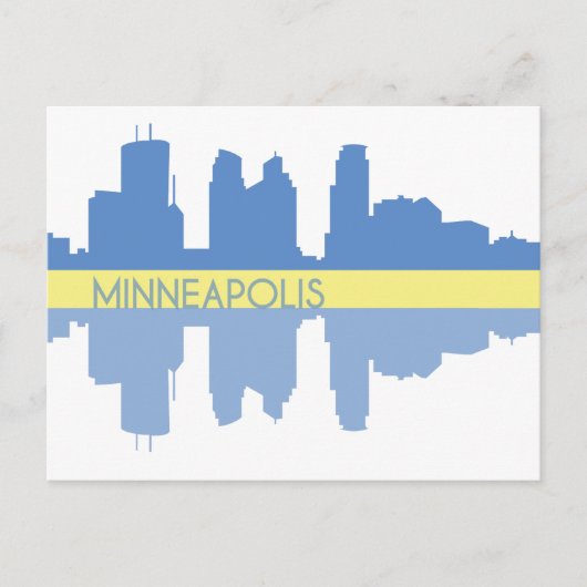 Minneapolis Briefkaart (Voorkant)