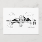 Minneapolis Briefkaart (Voorkant)