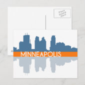 Minneapolis Briefkaart (Voorkant / Achterkant)
