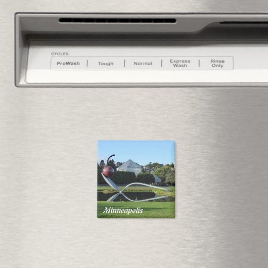 Minneapolis Cherry en Spoonbridge fotomagneet Magneet (Insitu (Vaatwasser))