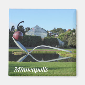Minneapolis Cherry en Spoonbridge fotomagneet Magneet