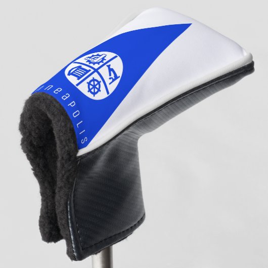 Minneapolis Flag Golfheadcover (3/4 voorkant)