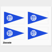 Minneapolis Flag Rechthoekige Sticker (Vel)