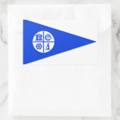 Minneapolis Flag Rechthoekige Sticker (Tas)
