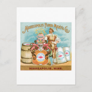 Minneapolis Flour Food and Art Briefkaart