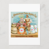 Minneapolis Flour  Food and Art Briefkaart (Voorkant)