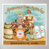 Minneapolis Flour  Food and Art Poster (Voorkant)