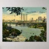 Minneapolis Flour Mills Vintage Poster (Voorkant)