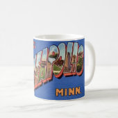 Minneapolis Groeten Postkaart Mok (Voorkant rechts)
