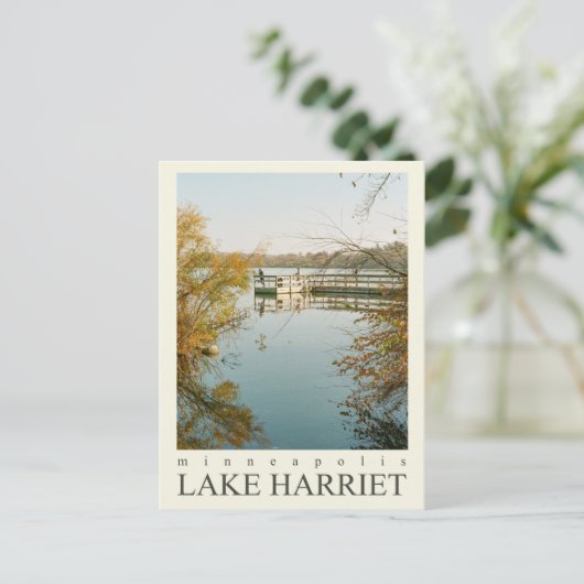 Minneapolis | Het Harrietmeer | 35 mm film Briefkaart (Staand voorkant)