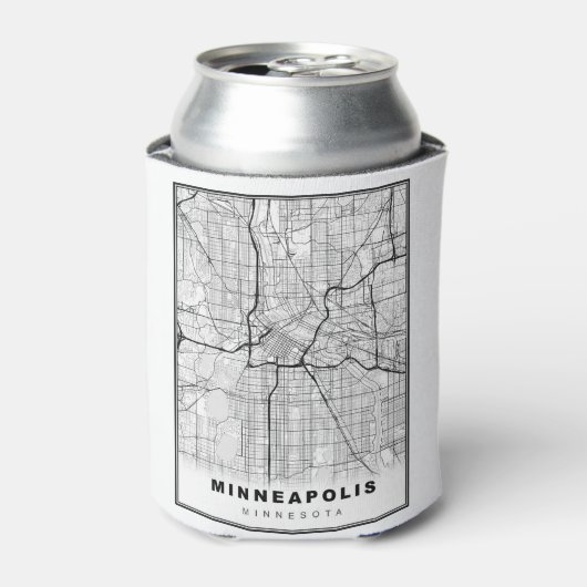 Minneapolis-kaart Blikjeskoeler