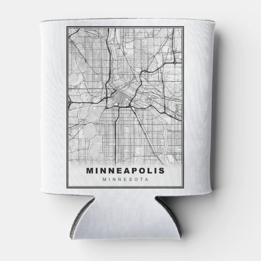 Minneapolis-kaart Blikjeskoeler